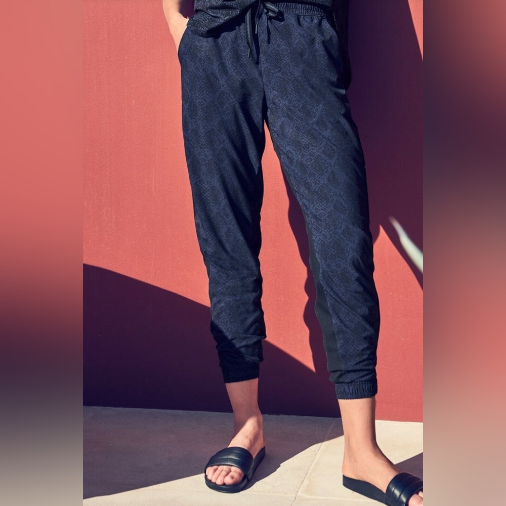 Athleta animal print Brooklyn jogger! Matching bomber/track jacket also listed!